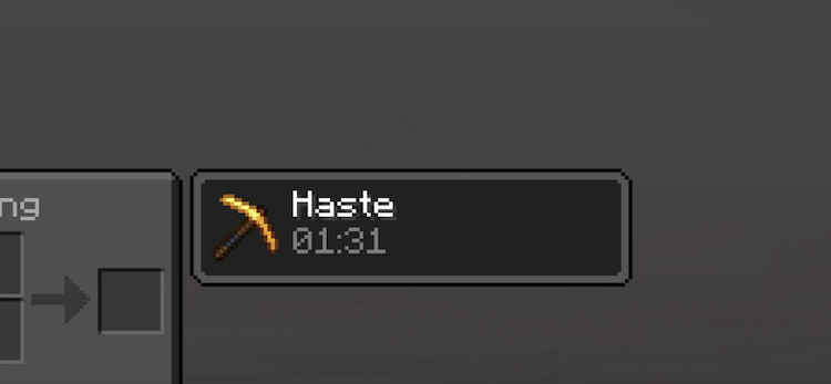 برای استفاده از بیل با افکت استاتوس Haste 2 از یک بیکن استفاده کنید.